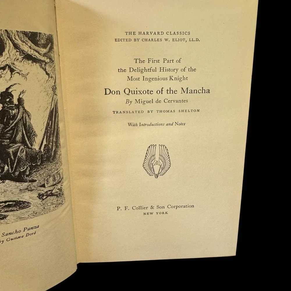 Cervantes 1969 Harvard‎ Classic Registered Deluxe Veritas 62nd Printing